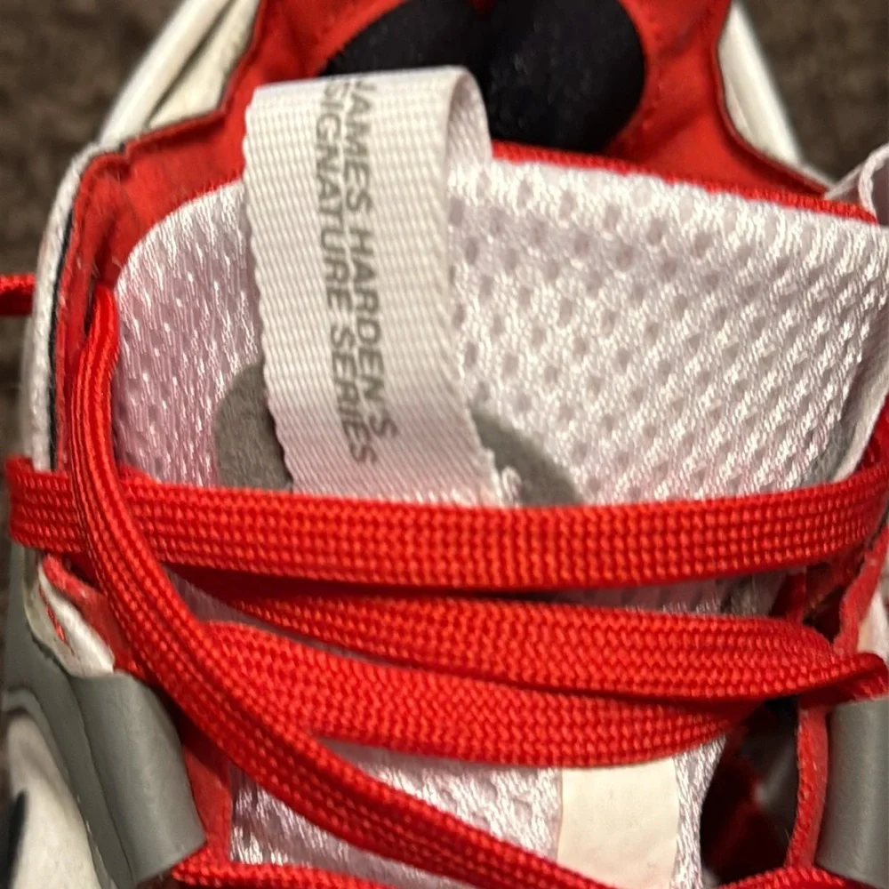 Adidas James Harden Signature series Volume 6 Red, Navy, White and Gray
